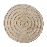 Round Lana Rug Cream (Ø150Cm) - HKliving