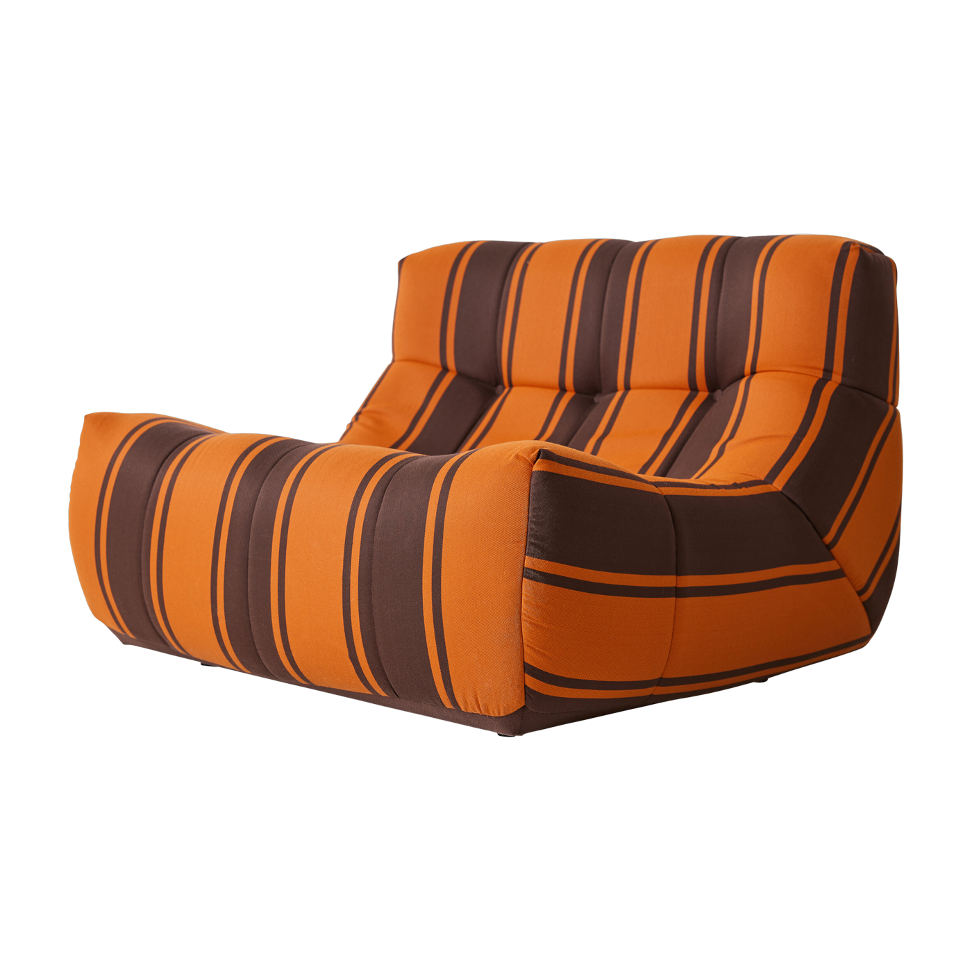 Fauteuil de jardin lazy en tissu imprimé Retro - HKliving