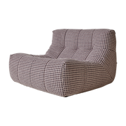 Fauteuil lazy en tissu imprimé Lobby - HKliving