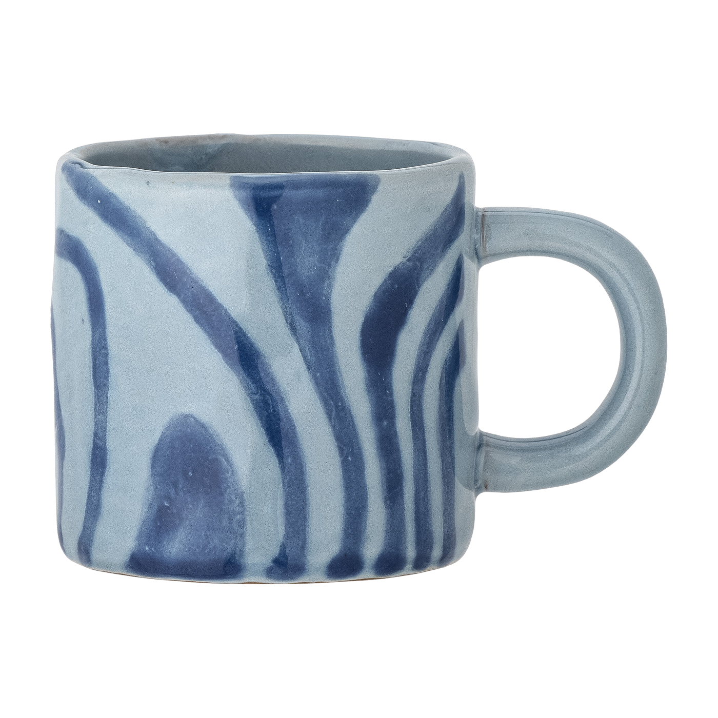 Ninka blue stoneware mug - Bloomingville