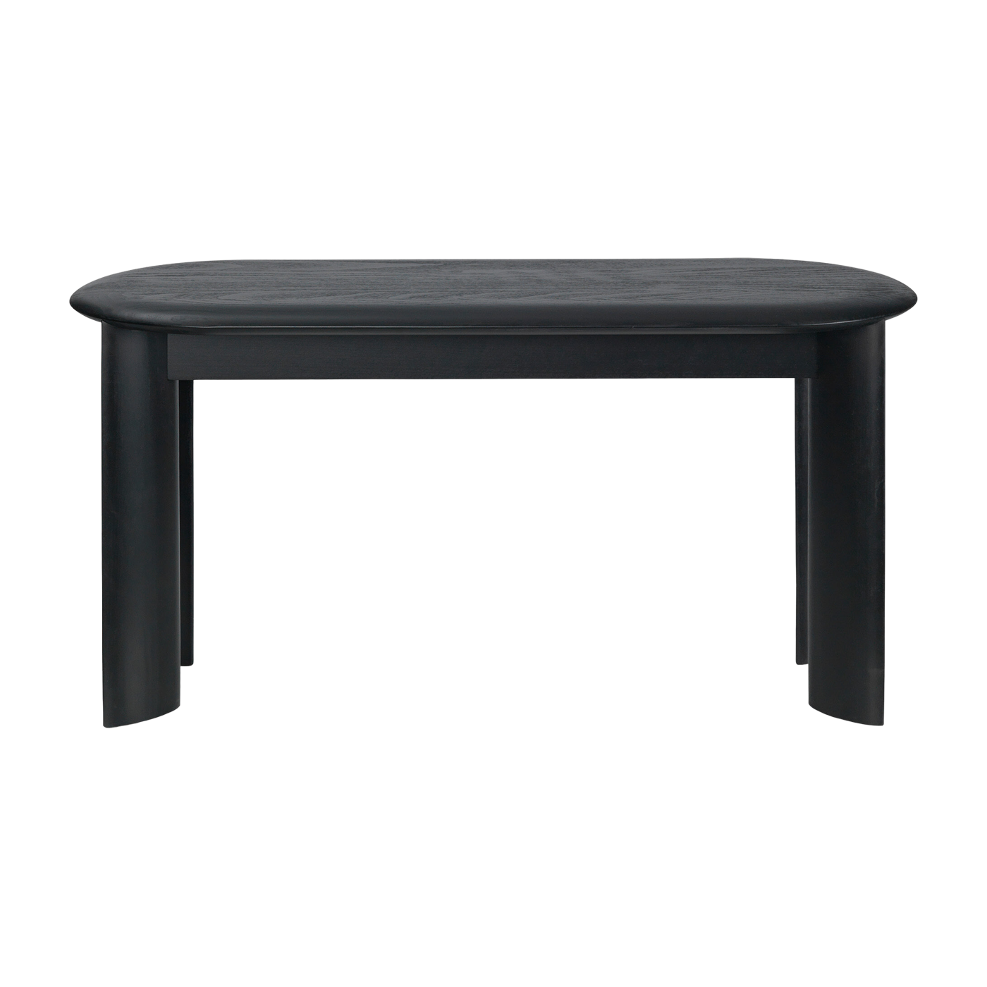 Banc en hêtre huilé noir 90 cm Bevel - Ferm Living