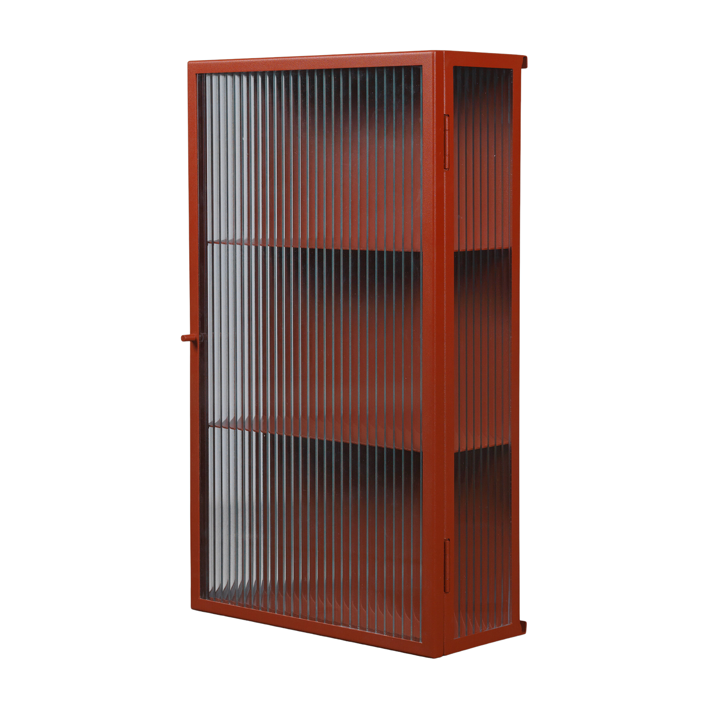 Vitrine murale en verre roseau rouge Haze - Ferm Living