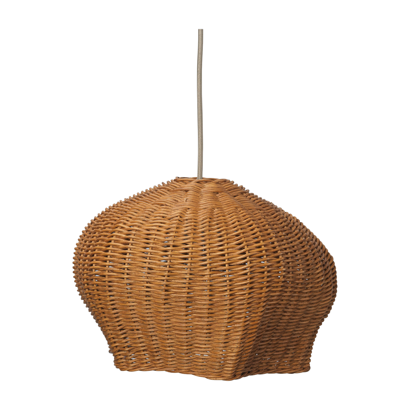 Abat-jour en rotin tressé naturel Drape - Ferm Living