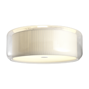 Ceiling lamp blown glass beige 44cm Mercer C - Marset