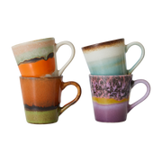 Tazze per caffè espresso Retro (set da 4) - HKliving