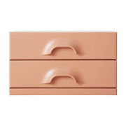 Cómoda De 2 Cajones Blush - HKliving