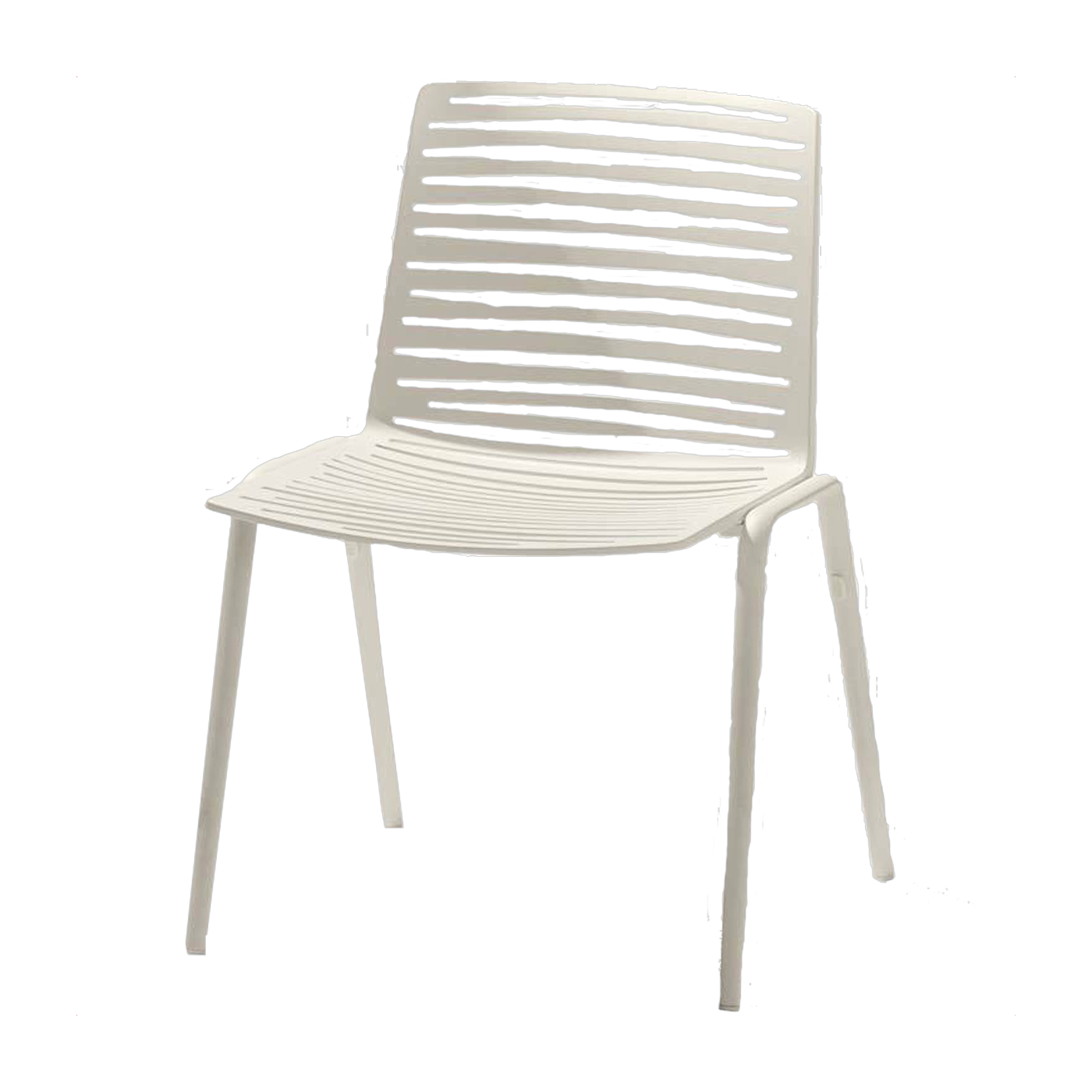 Aluminiumstuhl cremeweiß 56 x 57 cm Zebra -. Fast Spa