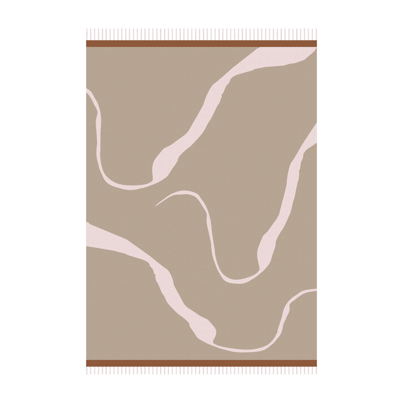 Brown bedspread 125 x 170 cm Gallery - Mette Ditmer