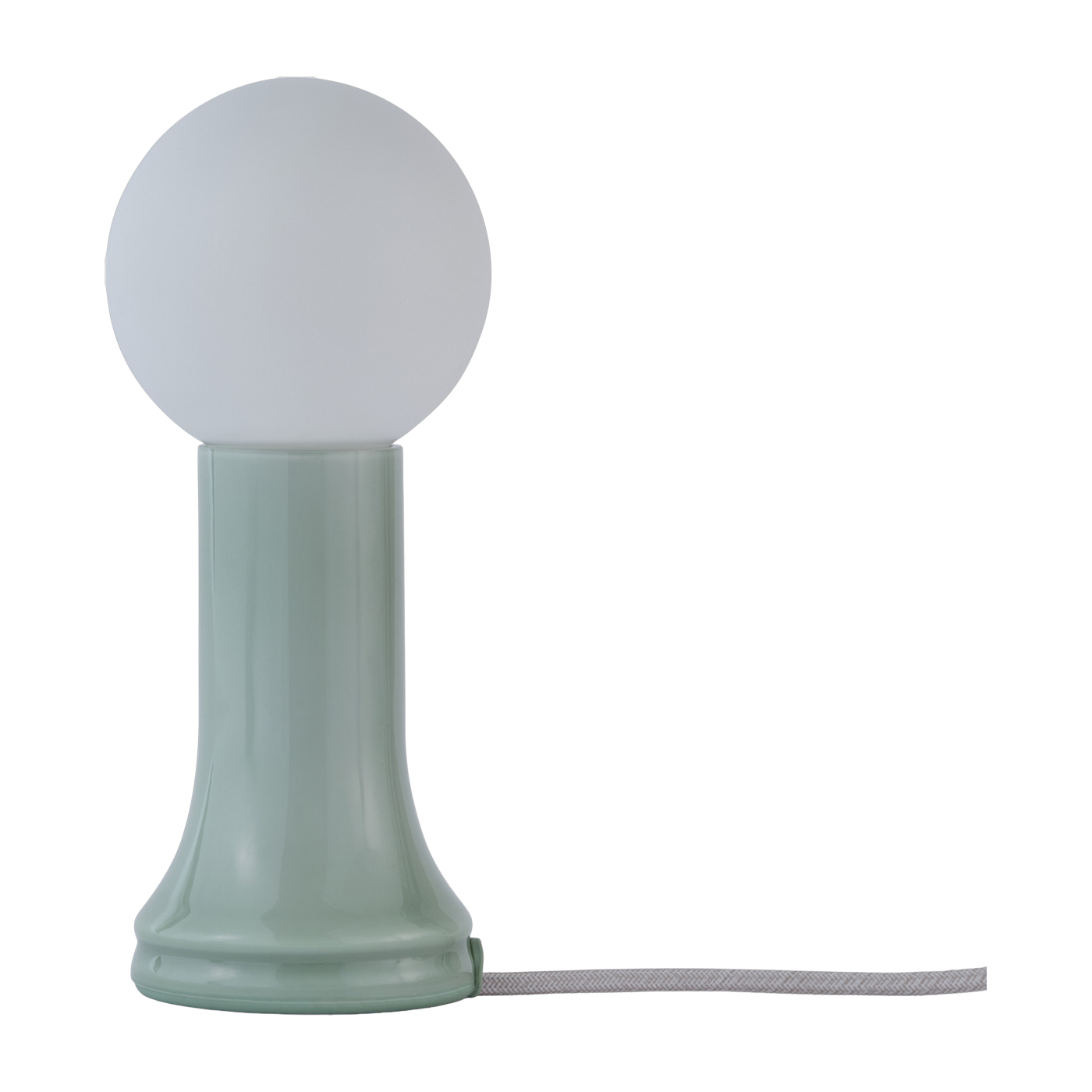 Grüne Glastischlampe Shore -. Tala