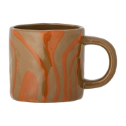 Mug en grès orange Ninka - Bloomingville