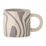Ninka grey stoneware mug - Bloomingville