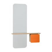 Orange oak mirror one more look - Umage