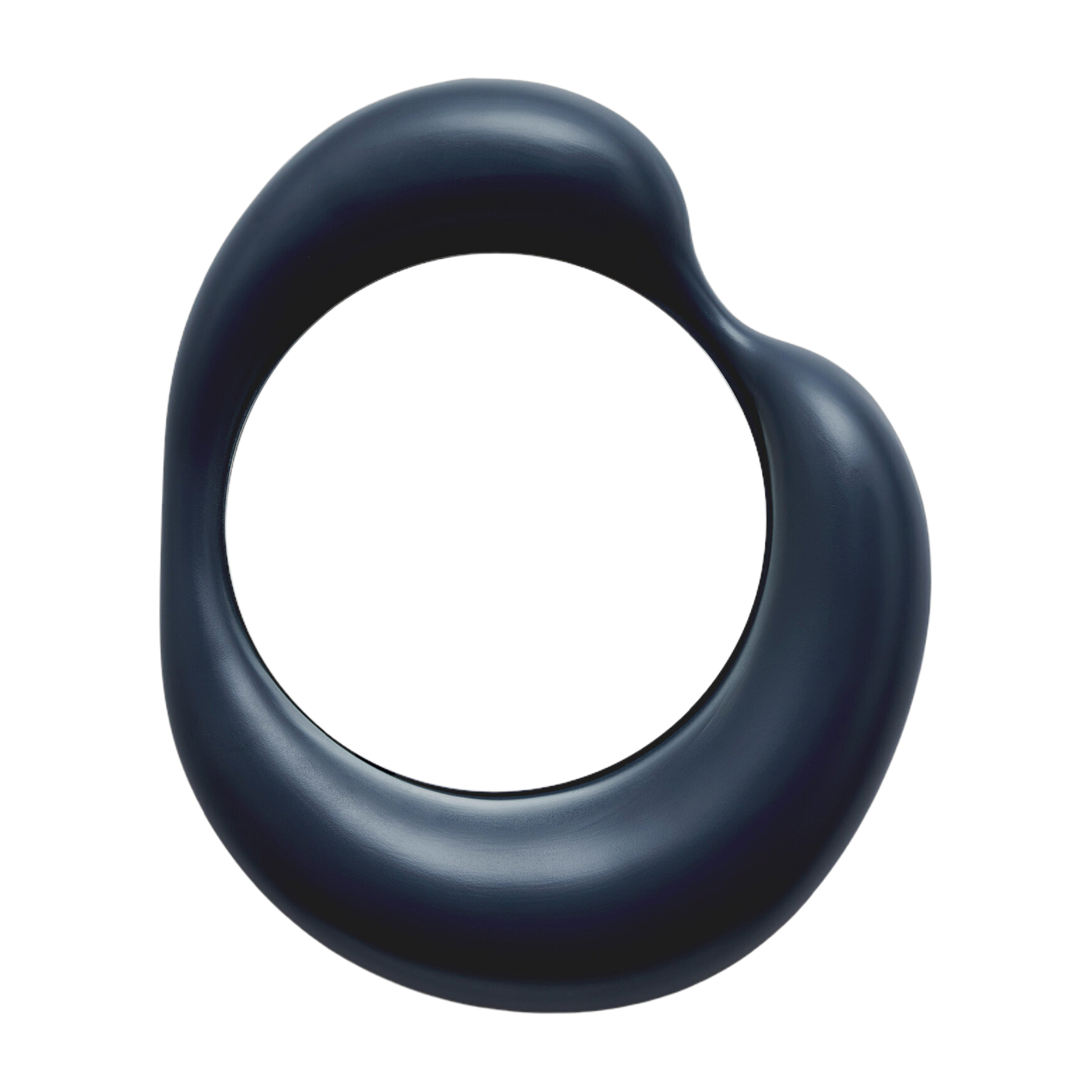Kleiner Spiegel design aus nachtblauer Keramik Ingres Auguste -. Moustache