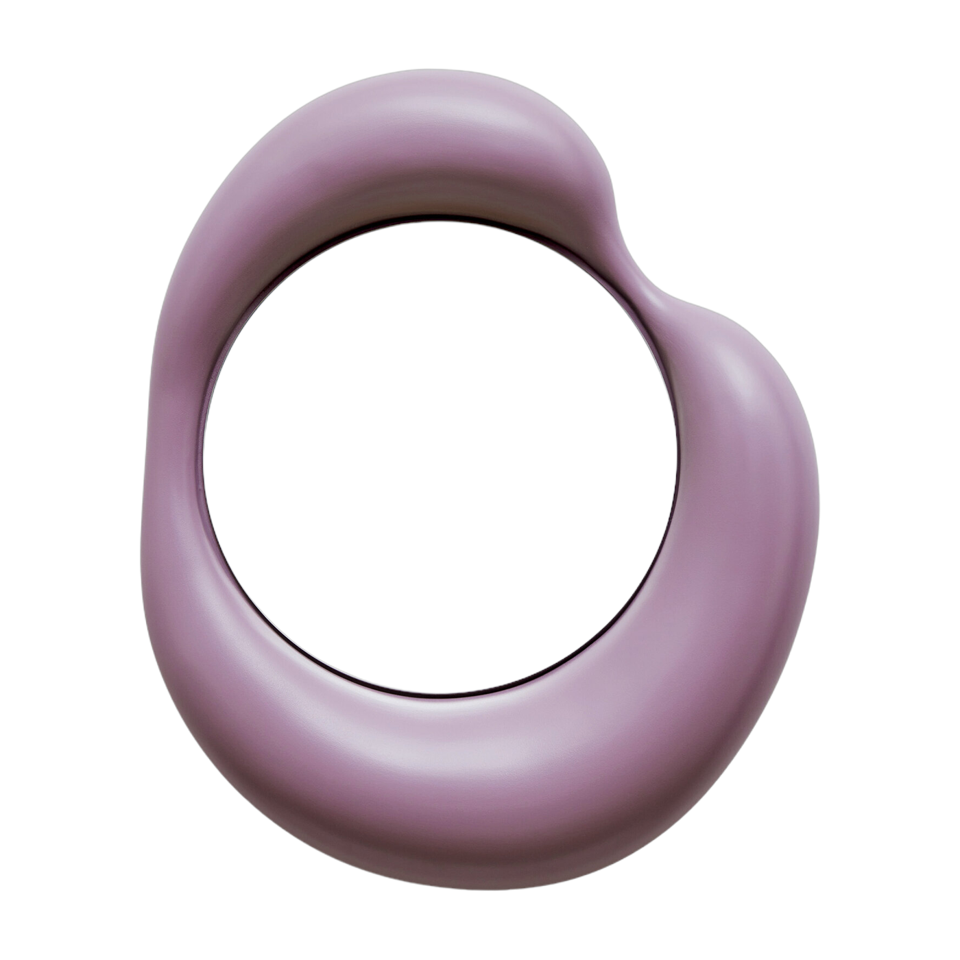 Kleiner Spiegel design aus lila Keramik Ingres Auguste -. Moustache