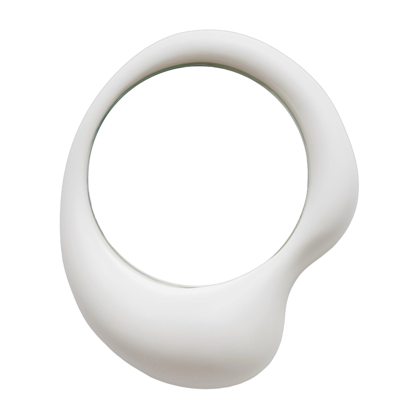 Kleiner Spiegel design aus weißer Keramik Ingres Jean -. Moustache