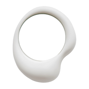 Small white ceramic mirror design Ingres Jean - Moustache