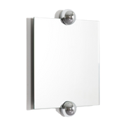 Mirror design rectangular silver Sphera Pegasus - Moustache