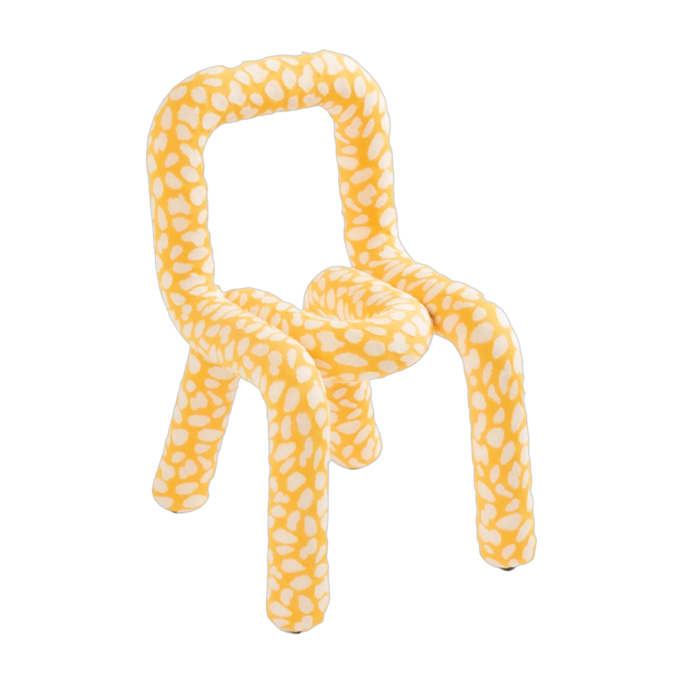 Chaise pour enfant en coton imprimé giraffe Mini Bold - Moustache