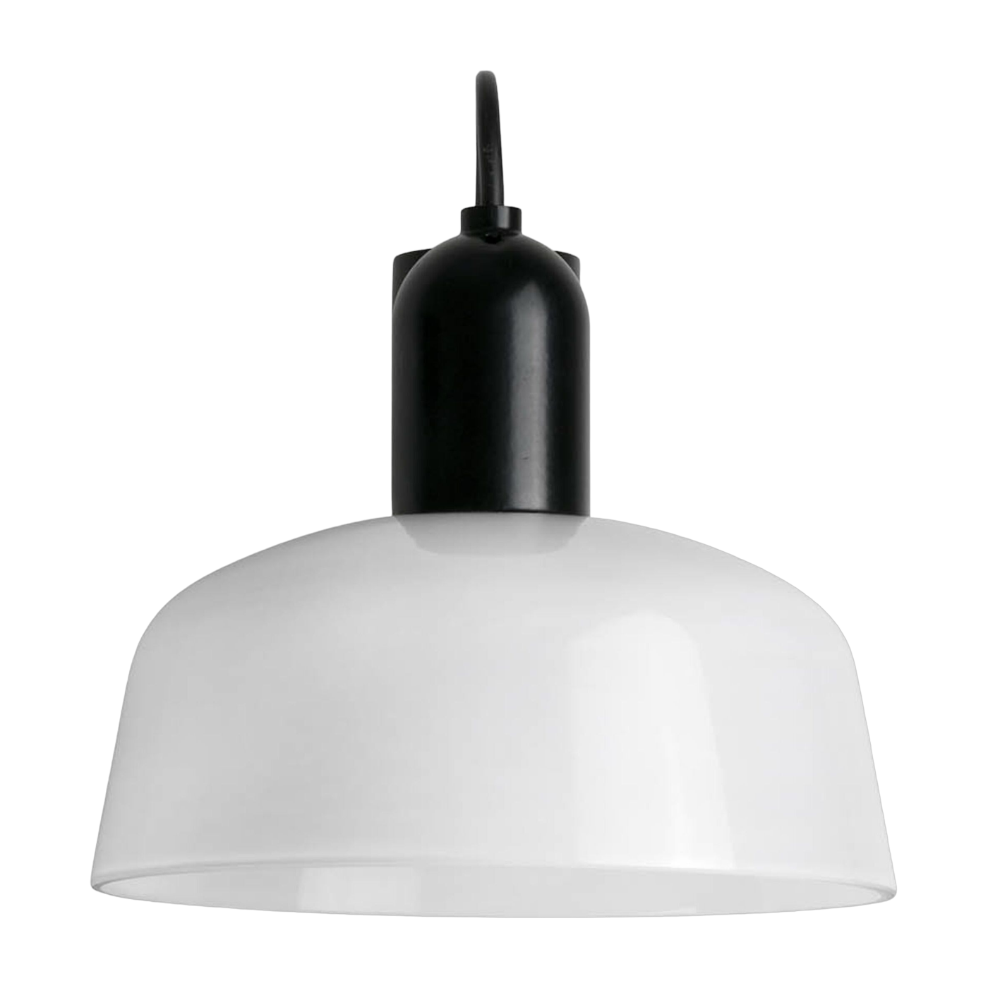 Black glass wall lamp 15. 5 cm Tatawin - Faro Barcelona