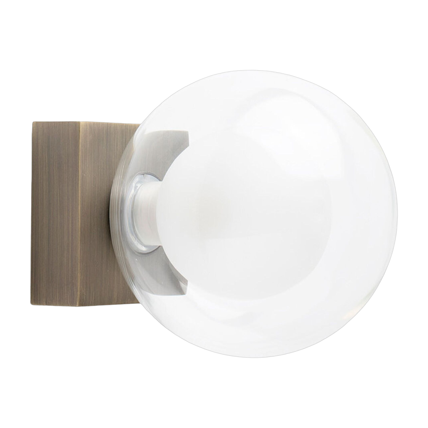 Applique murale en verre bronze 11,5 cm Perla - Faro Barcelona