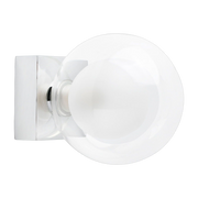 Applique murale en verre chrome 11,5 cm Perla - Faro Barcelona