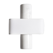 Lámpara de pared en mármol blanco 31 cm Hossa - ENOstudio