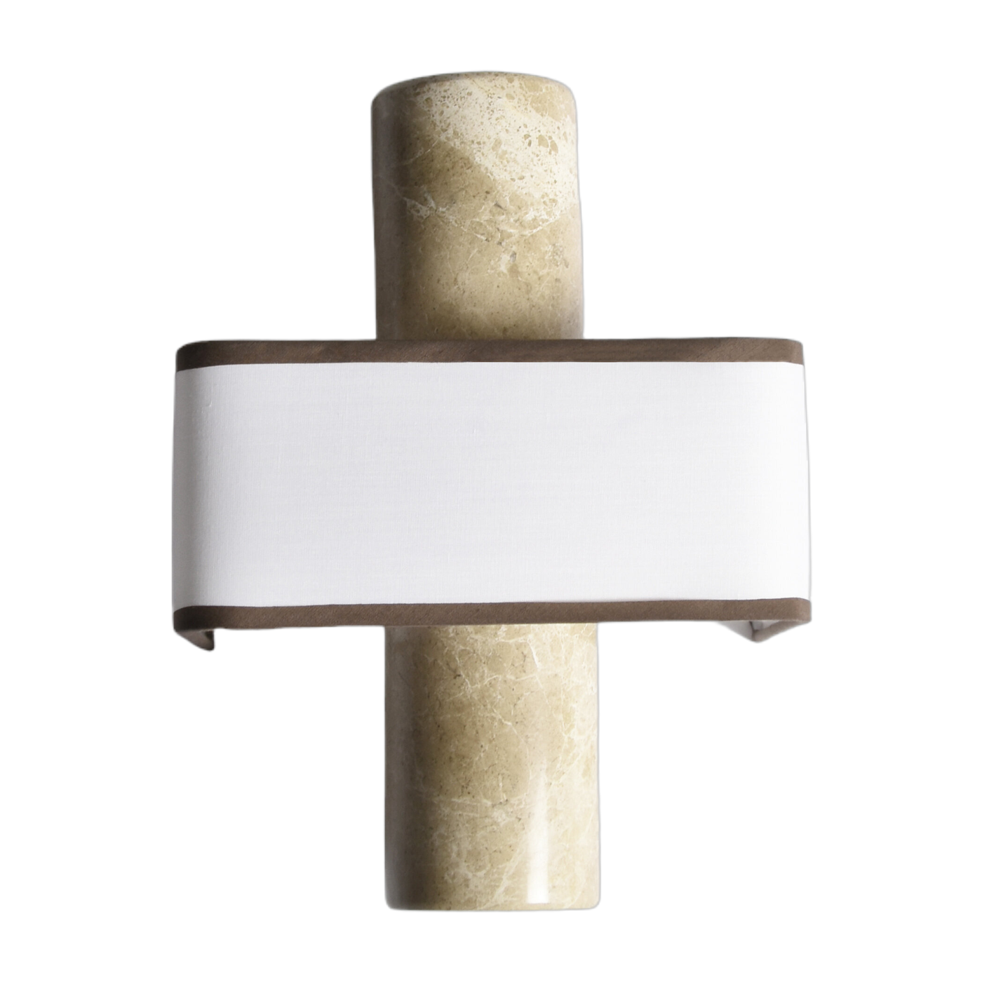 Wandleuchte aus marbre beige 31 cm Hossa -. ENOstudio