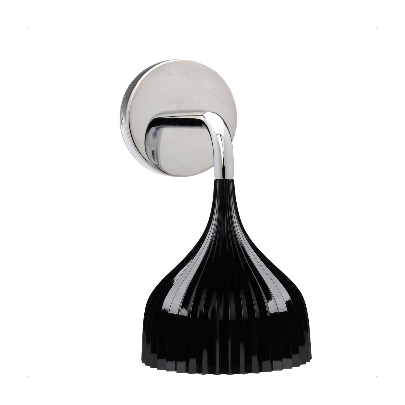 Lampada da parete nera brillant 13, 5 cm E' - Kartell