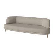 3-Sitzer-Sofa aus recycelten Fasern dunkelbeige revi Grace - - Bolia