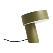 Slant khaki aluminum table lamp - Hay