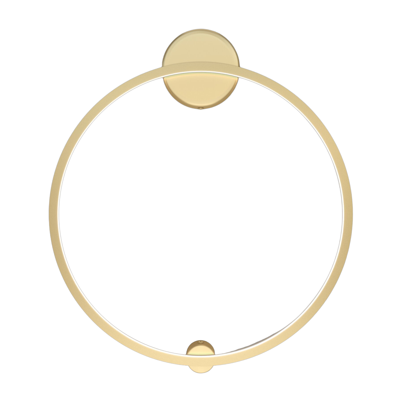 Halo 60cm gold aluminum wall light - Maytoni