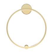 Applique murale en aluminium doré 60cm Halo - Maytoni