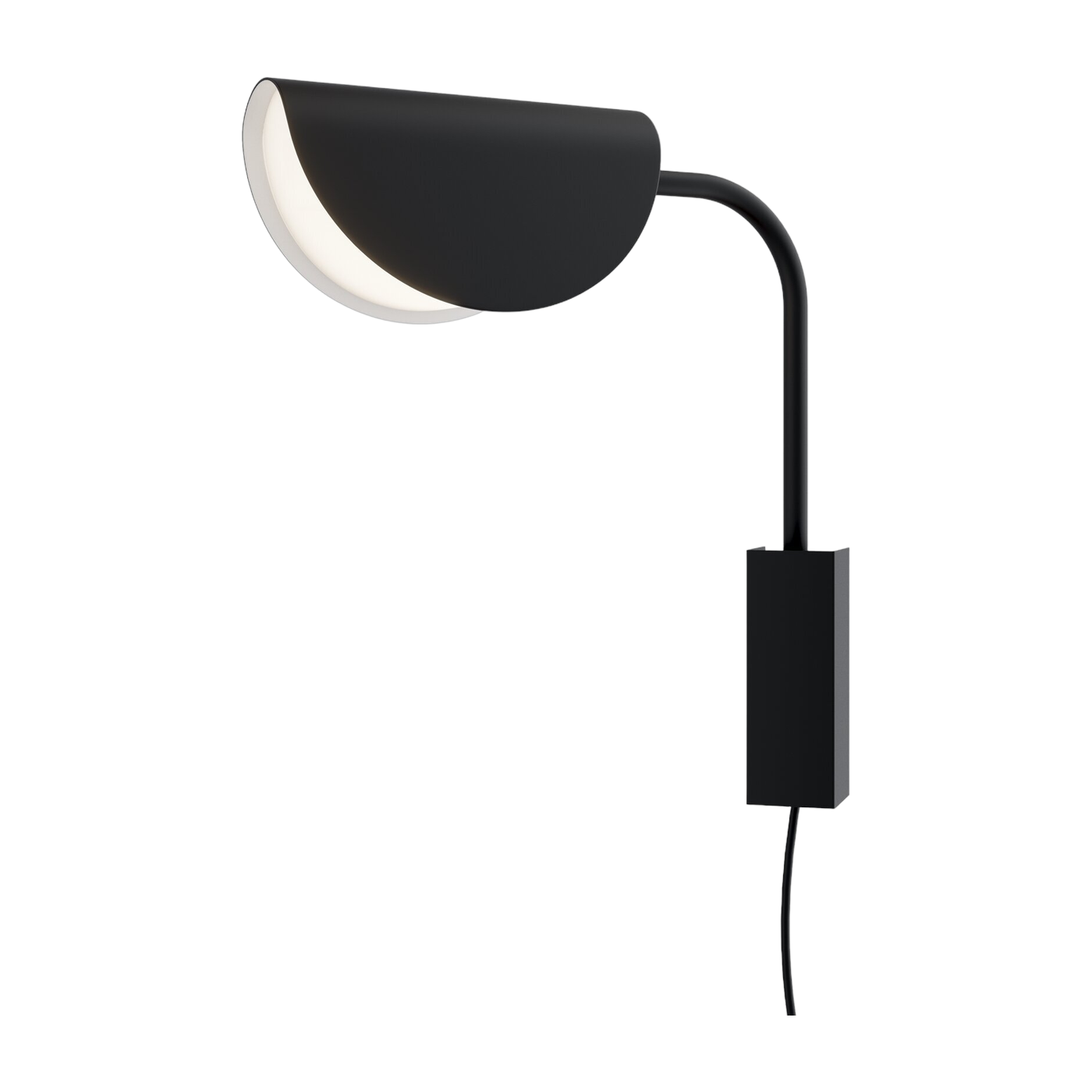 Black metal wall light 36. 5x9. 5cm Mollis - Maytoni