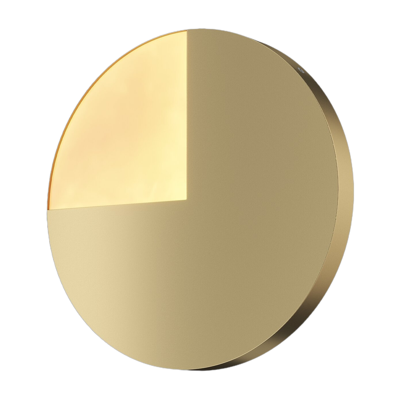 Lámpara de pared de aluminio dorado 38,1 cm Jupiter - Maytoni