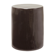 Brown ceramic side table 37 x 46 cm Marie Michielssen - Serax