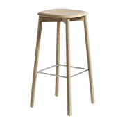 Tabouret chêne massif 75 cm Soft Edge 82 - Hay