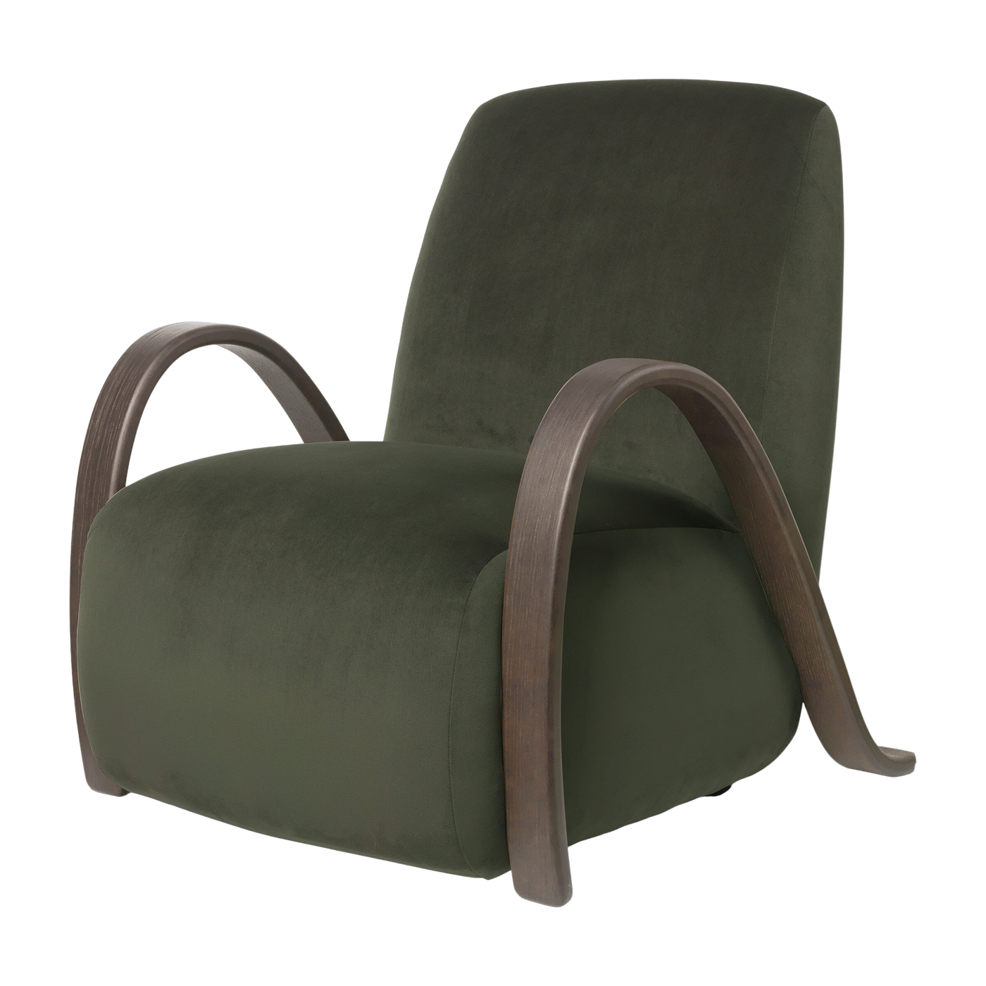 Buur rich pine velvet armchair - Ferm Living