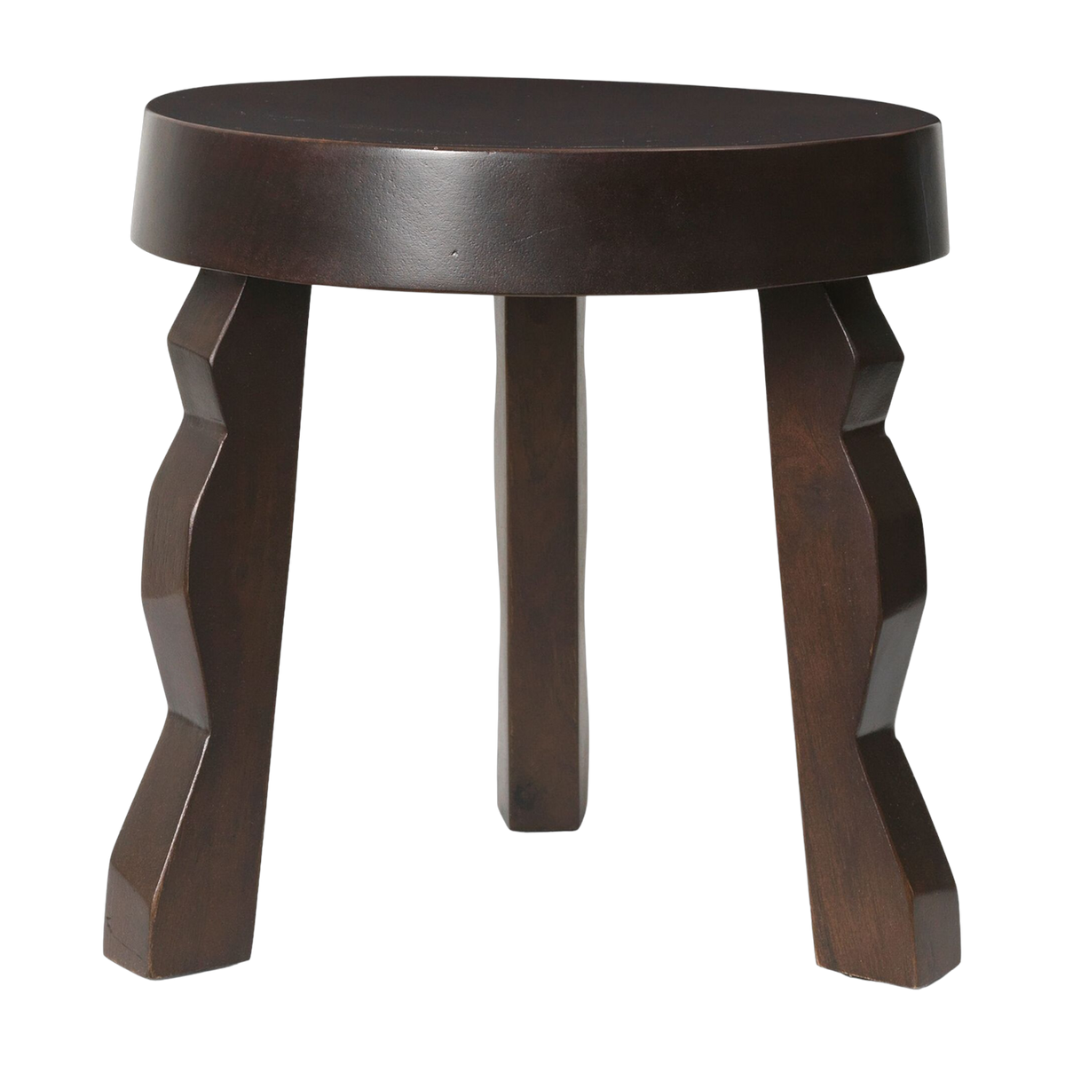 Tabouret en bois de manguier marron foncé Faye - Ferm Living