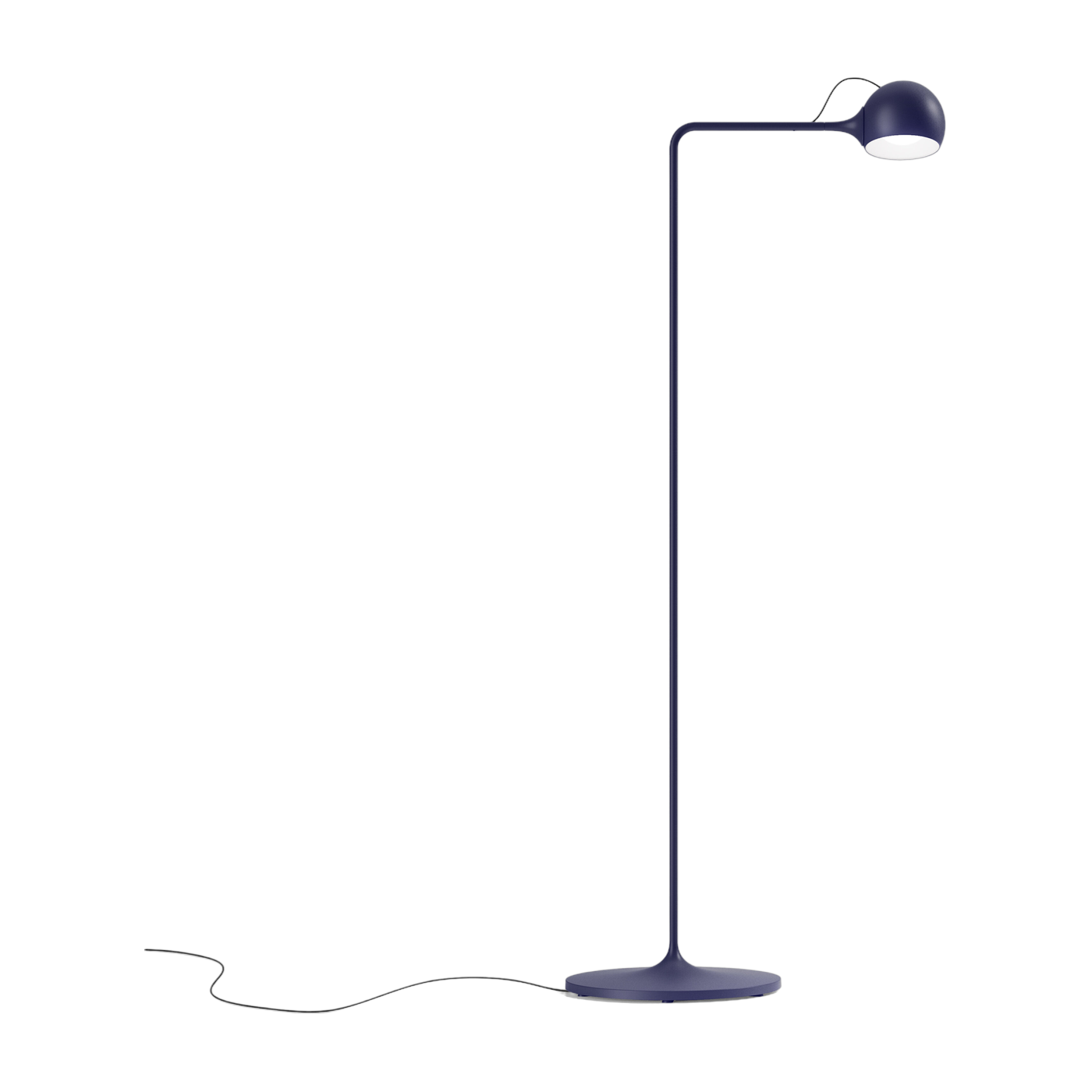 مصباح قراءة أرضي من الفولاذ الأزرق Ixa - Artemide