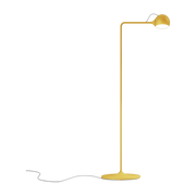 Lese-Stehleuchte aus gelbem Stahl Ixa - Artemide