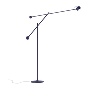 Stehleuchte aus blauem Stahl Ixa - Artemide