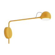 Lámpara de pared en acero amarillo Ixa - Artemide