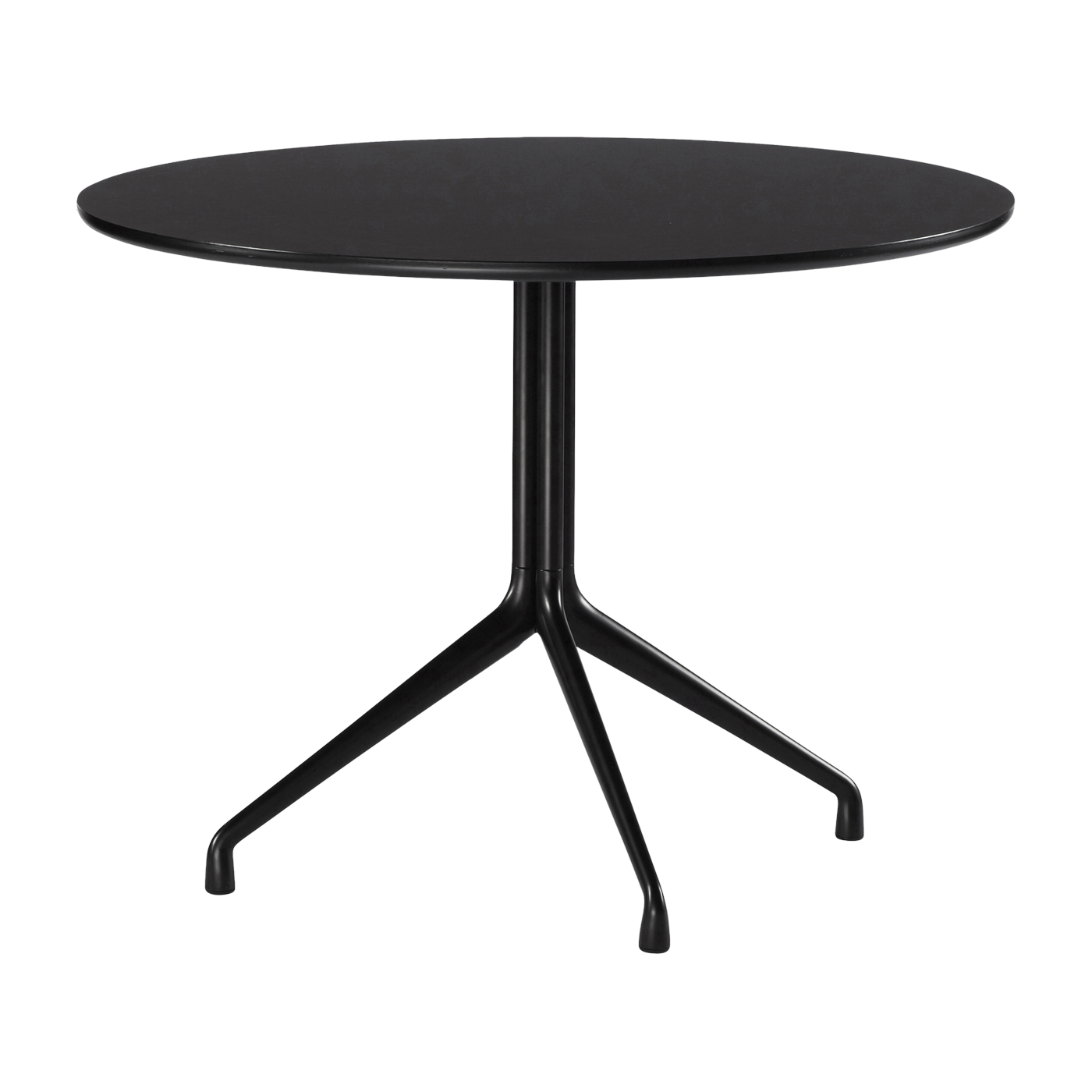 Tavolo da pranzo con struttura in alluminio nero 110 x 74 cm About A Table - HAY