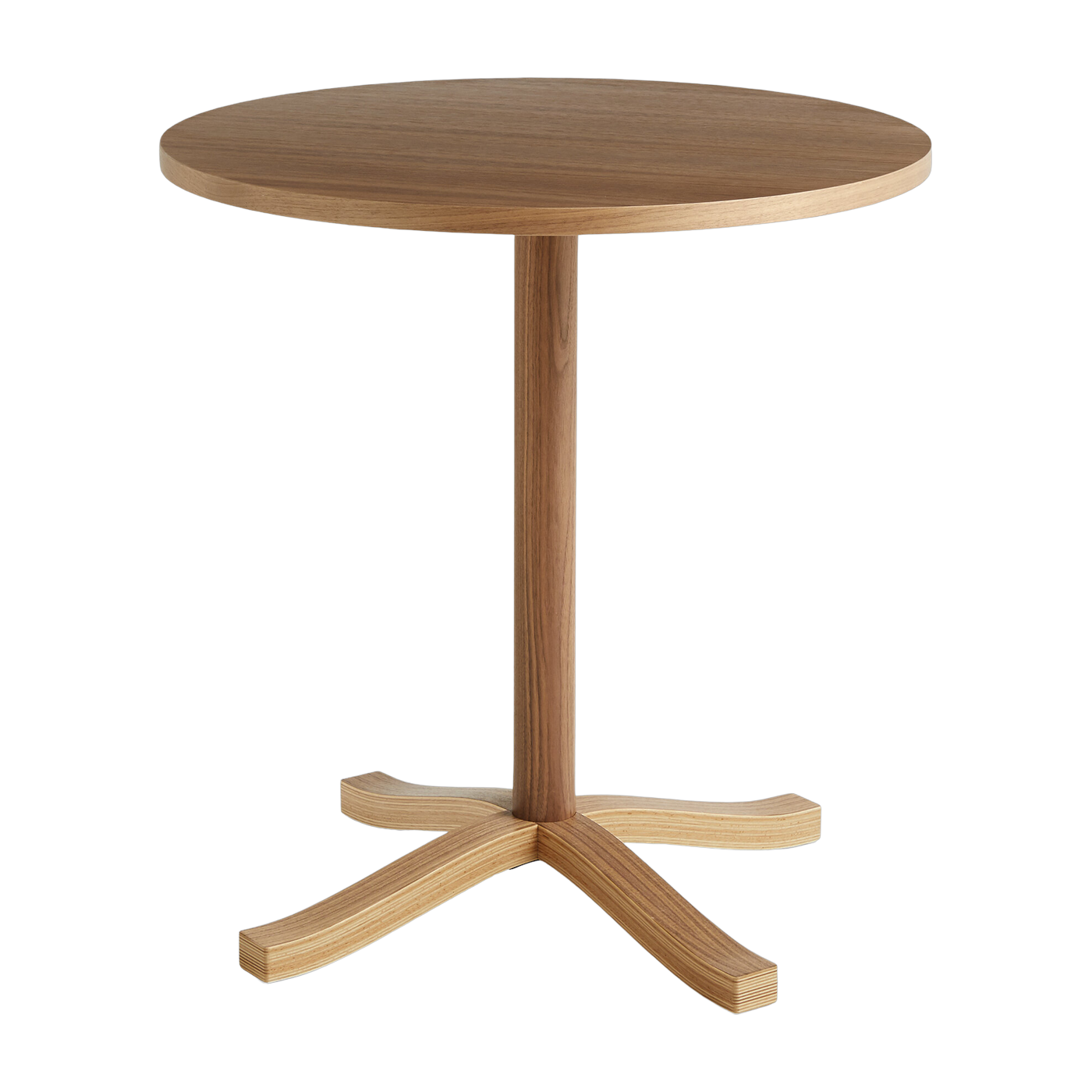 Tavolo da pranzo in noce laccato all'acqua 70 x 74 cm Pastis - HAY