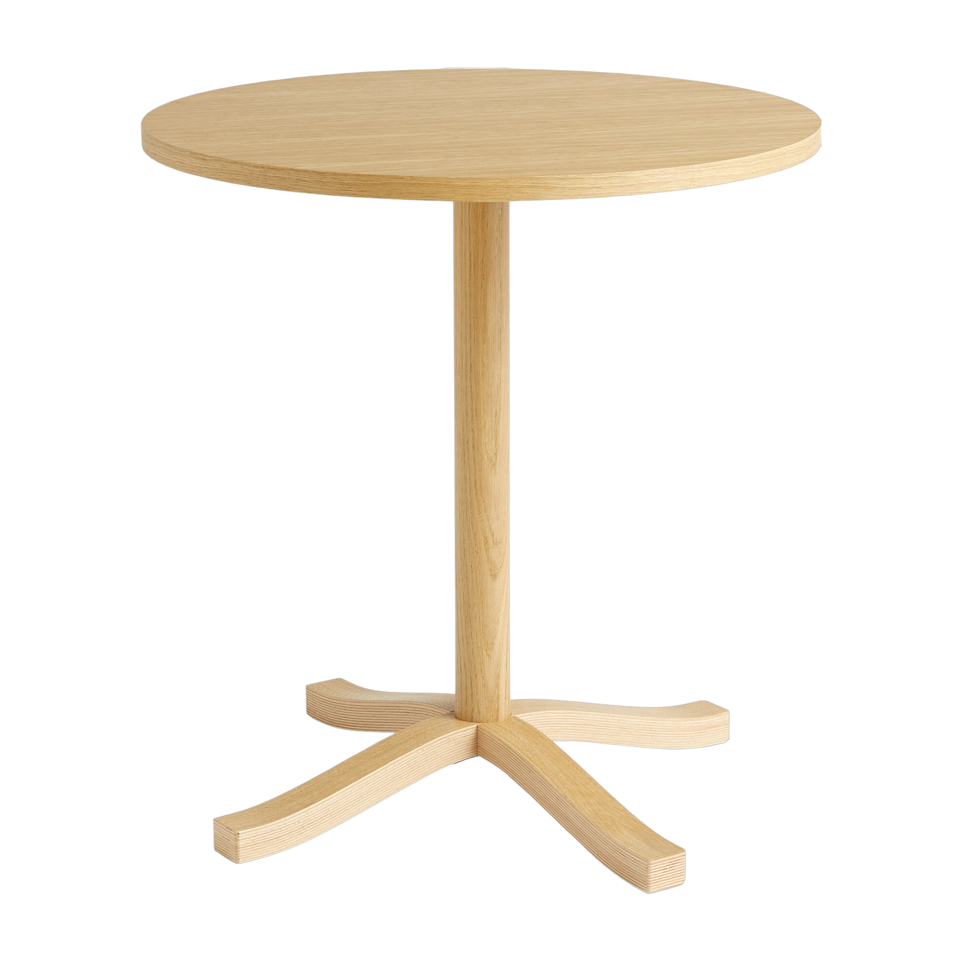 Tavolo da pranzo in rovere laccato all'acqua 70 x 74 cm Pastis - HAY
