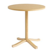 Water-lacquered oak dining table 70 x 74cm Pastis - HAY