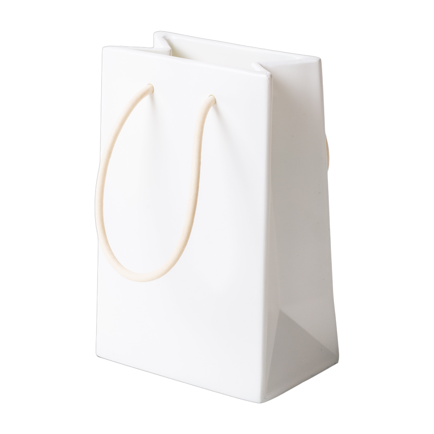 مصباح بلا سلك قابل لإعادة الشحن من الراتنج أبيض 12 x 7,5 سم Daily Shopper - Seletti