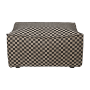 Sitzsack aus Damier-Stoff 95 x 70 cm Catena - - Ferm Living
