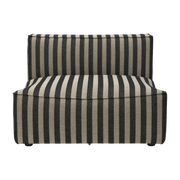 Sofá modulable de tela rayada 108 cm Catena - Ferm Living