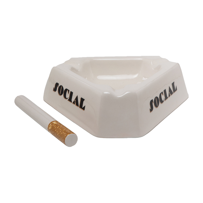 Cendrier en porcelaine Social Smoker Diesel - Seletti